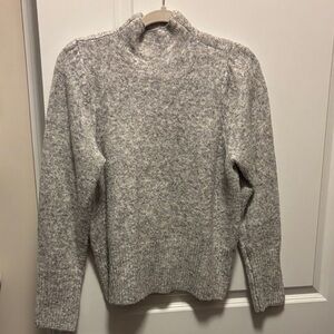 Cozy Gray Knit Sweater